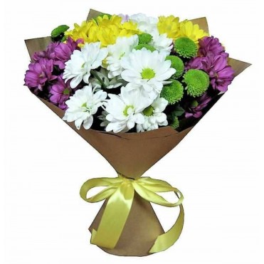 9 хризантем мікс 2