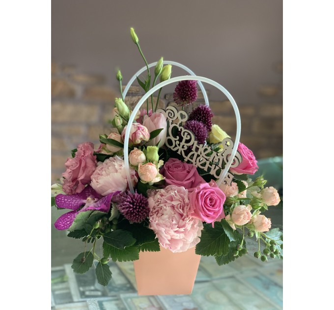 Композиція Сумочка Pink Pion