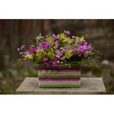 Композиція В'язанка Green life