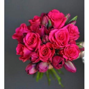 Букет Rose Tulips