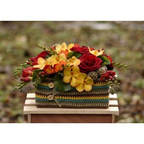 Композиція В'язанка Happy