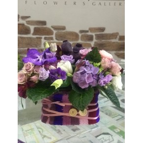 Композиция Вязанка Purple