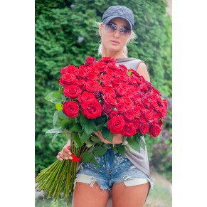 Букет Троянд Гран При 71 шт.