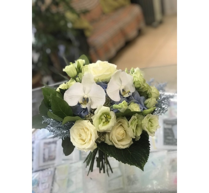 Весільний букет White Baby