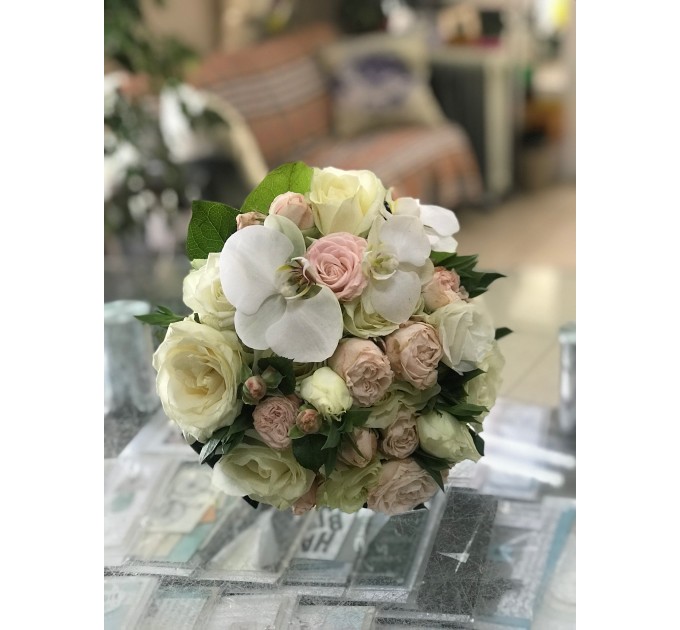 Весільний букет White Baby