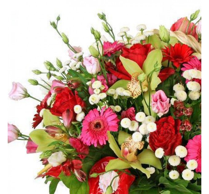 Корзина цветов "Роскошь"