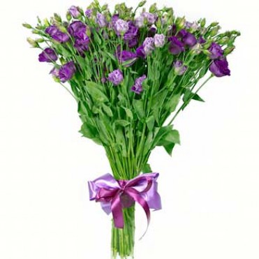 Букет из эустомы "Мираж"