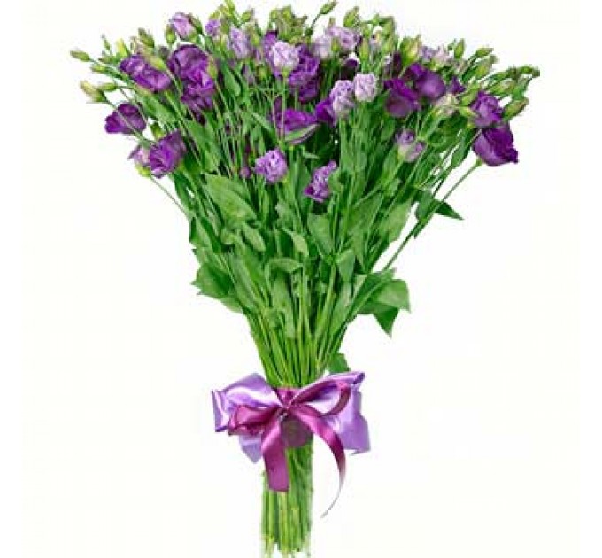 Букет из эустомы "Мираж"