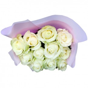 11 білих троянд 60 см Аваланч 11 білих троянд 60 см Аваланч