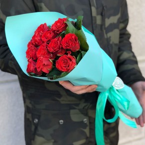 11 червоних троянд 50 см Ель Торо 11 червоних троянд 50 см Ель Торо