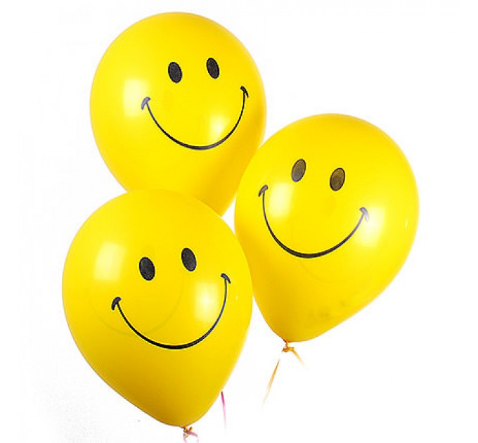 Колекція кульок "Смайли" - 3 кульки