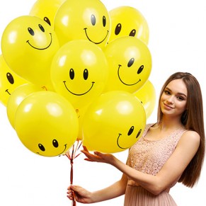 Коллекция шариков "Смайлики" - 3 шарика