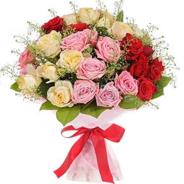 Праздничный букет "Яркий"