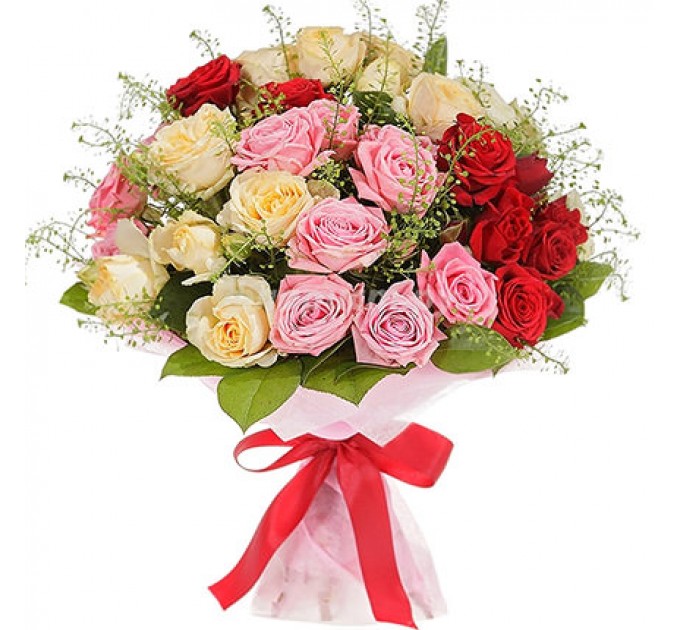 Праздничный букет "Яркий"