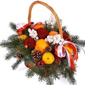 Корзина "С новым счастьем!"