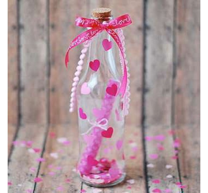 Романтическое послание "Люблю тебя!"