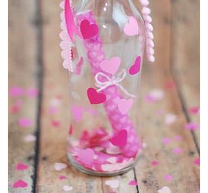 Романтическое послание "Люблю тебя!"