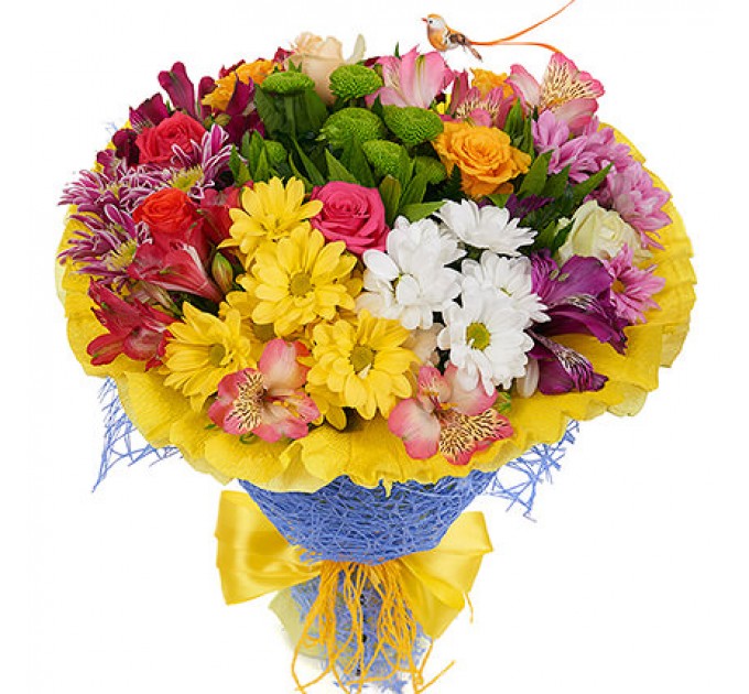 Букет "Весенняя акварель"