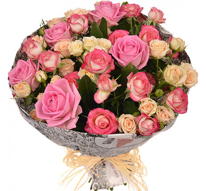 Стильний букет "Ретро"