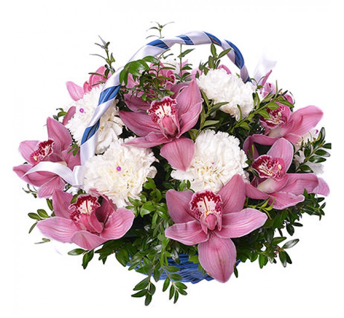 Корзина "Оранжерея орхидей"