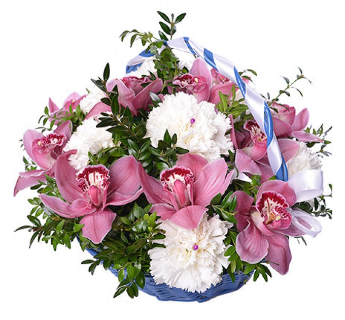 Корзина "Оранжерея орхидей"