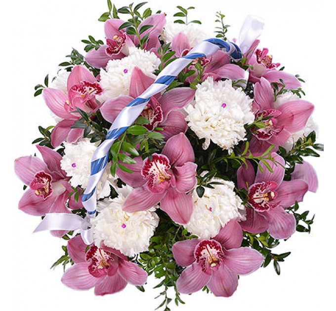 Корзина "Оранжерея орхидей"