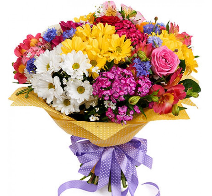 Яркий букет "Гавайские цветы"