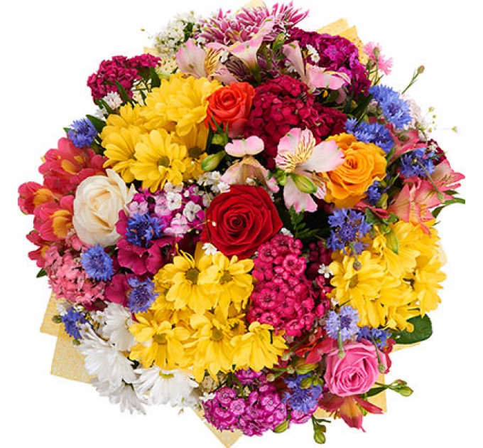 Яркий букет "Гавайские цветы"