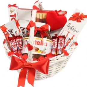 Подарунковий кошик "Для коханої"