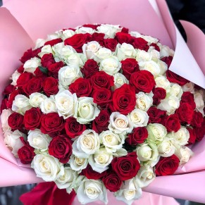 151 троянда мікс 50 см 151 троянда мікс 50 см