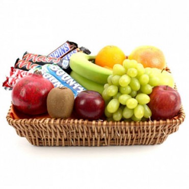 Корзина фруктов "Сладкая жизнь"
