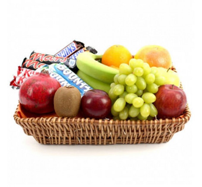 Корзина фруктов "Сладкая жизнь"