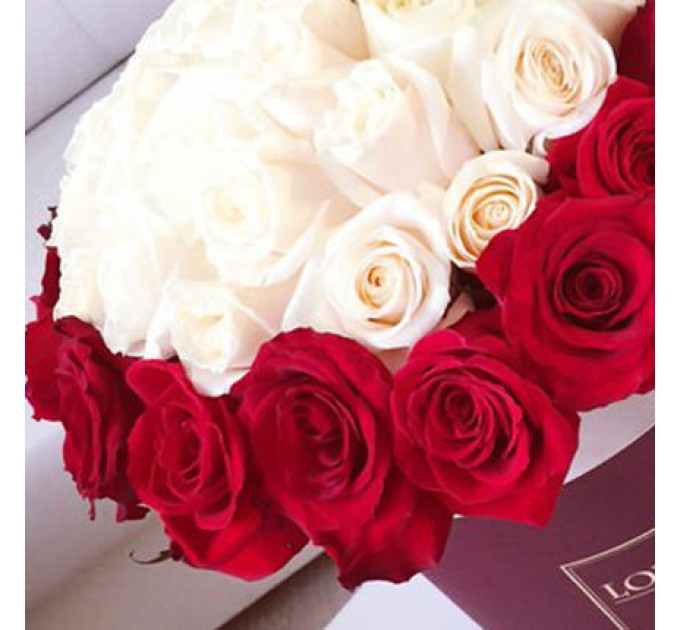 Цветы в коробке "Престиж"