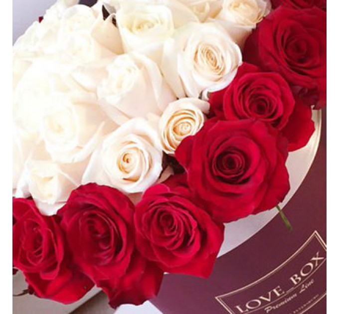 Цветы в коробке "Престиж"