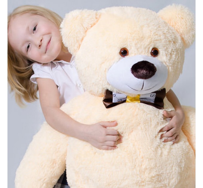 Мишка гигант (бежевый)