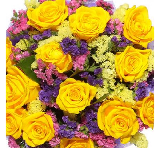 Романтический букет "Жар-птица"