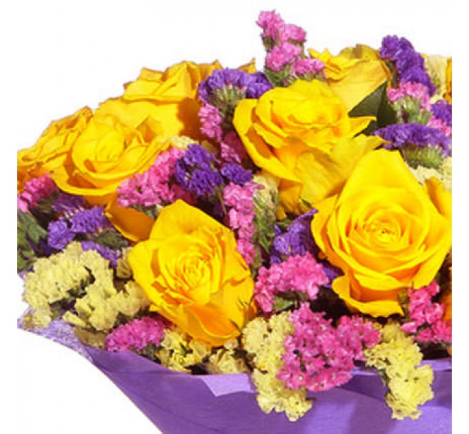 Романтический букет "Жар-птица"