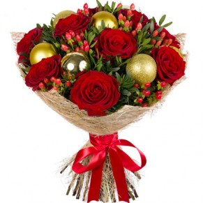 Букет "Новорічний карнавал"