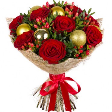 Букет "Новорічний карнавал"