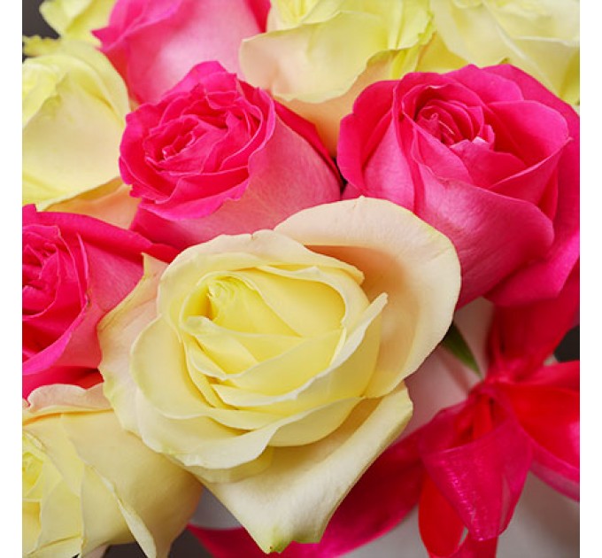 Цветы в коробке "Мечты принцессы!"