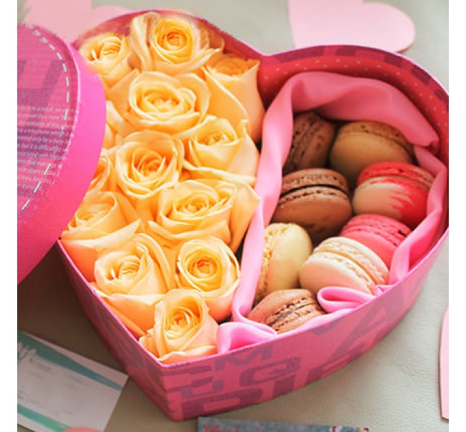 Цветы в коробке "От всей души..."