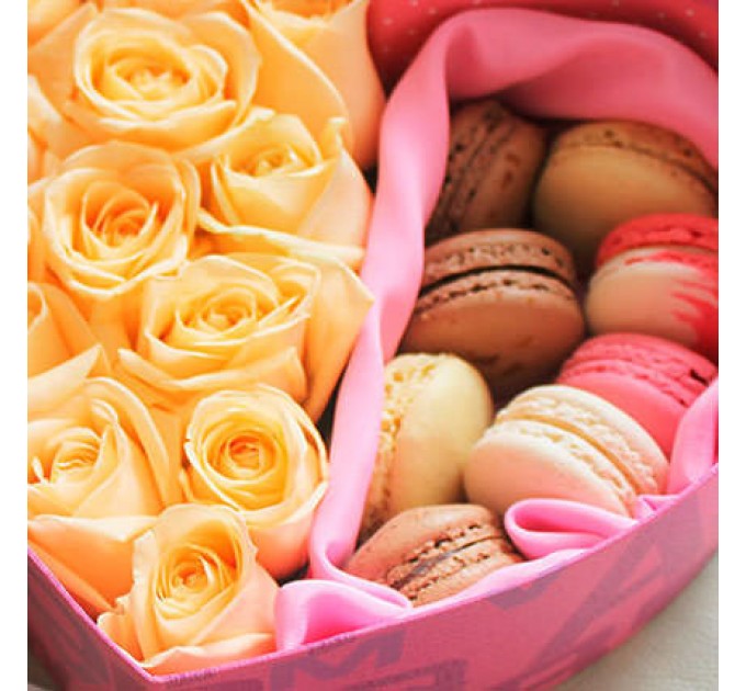 Цветы в коробке "От всей души..."