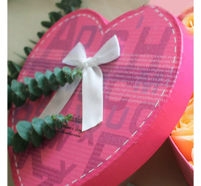 Цветы в коробке "От всей души..."