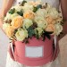 Цветы в коробке "Мэрилин Монро"