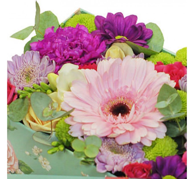 Композиция в коробке "Сказочный денёк"