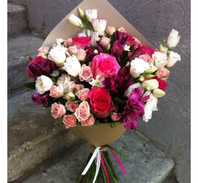 Букет "Романтический закат"