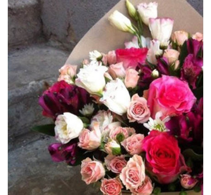 Букет "Романтический закат"