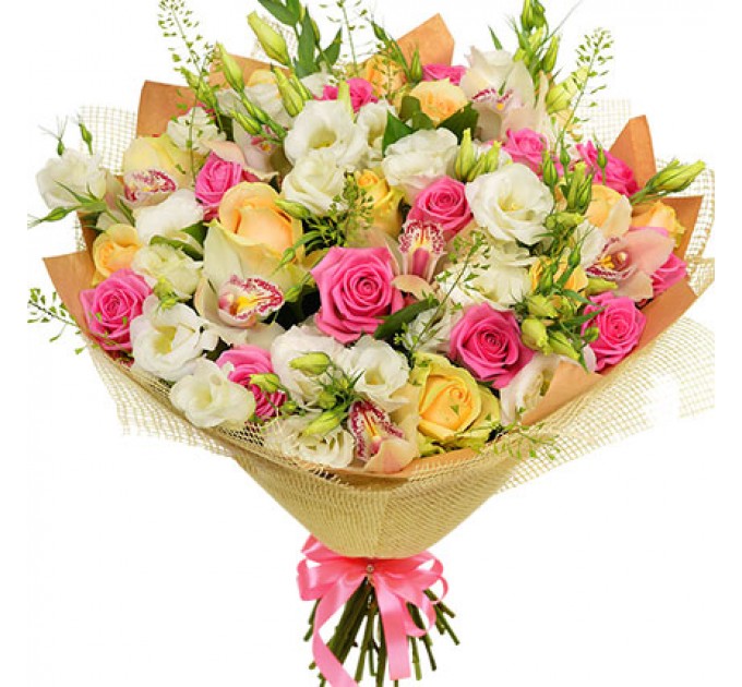 Букет "Для прекрасной леди!"