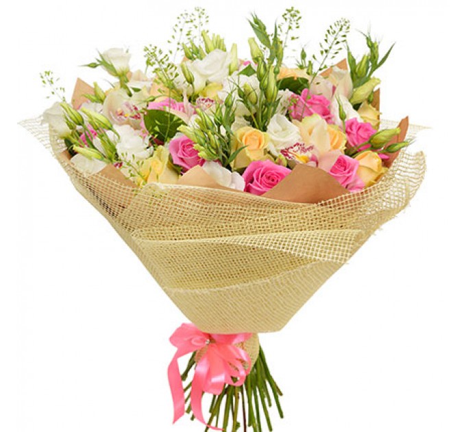 Букет "Для прекрасной леди!"