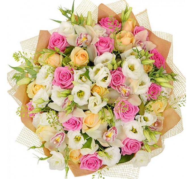 Букет "Для прекрасной леди!"